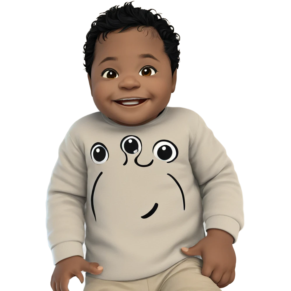 smiling boy with black hair emoji