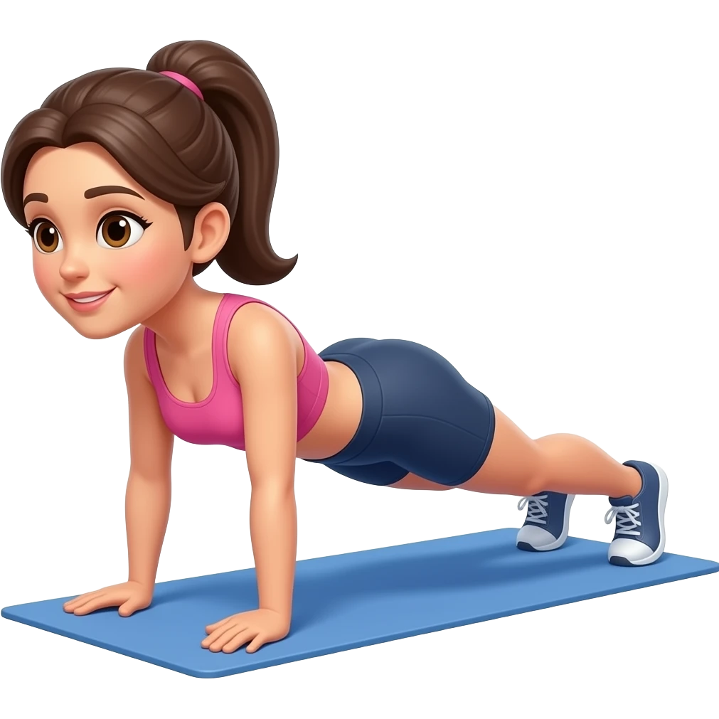 women doing burpees emoji