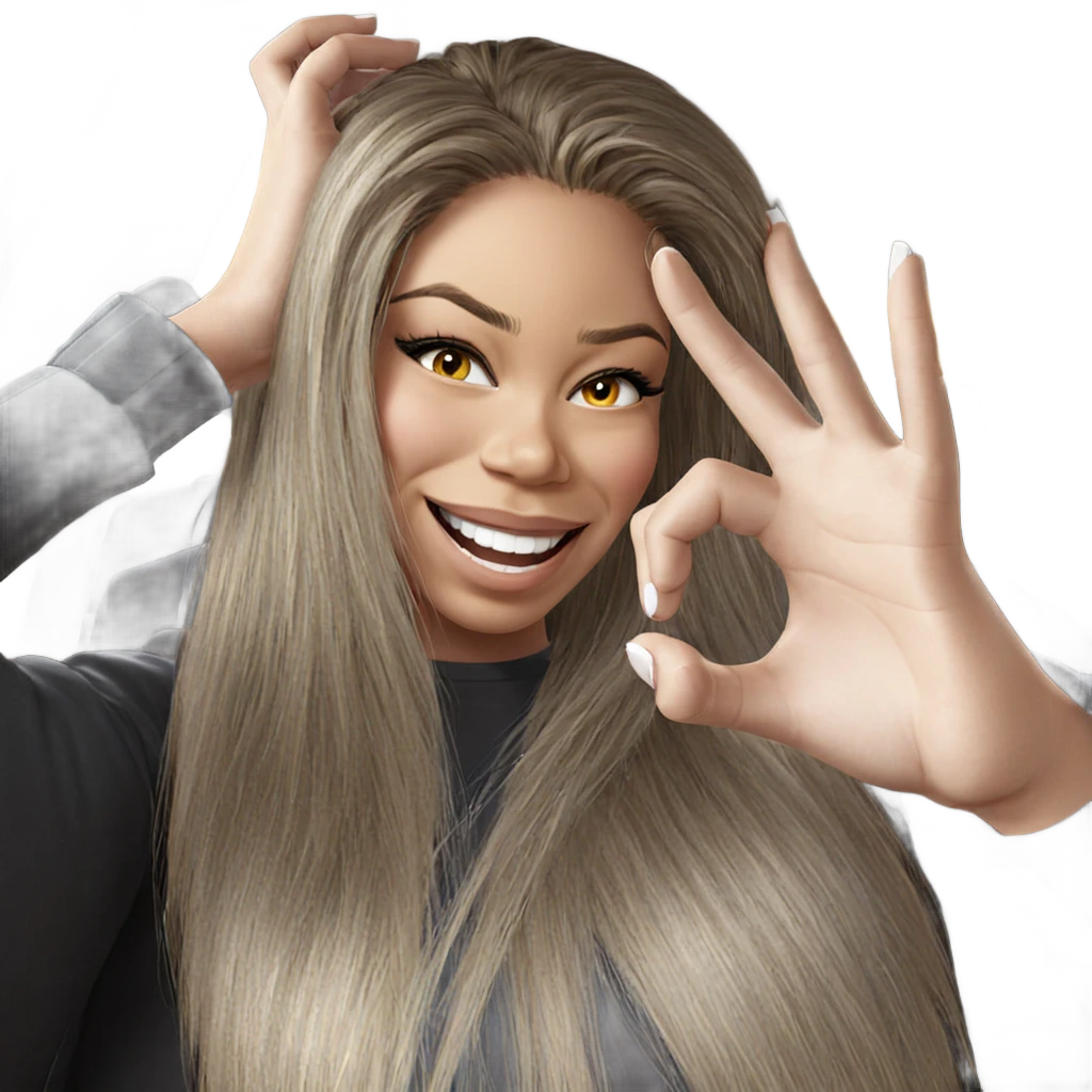 smiling girl in car interior emoji