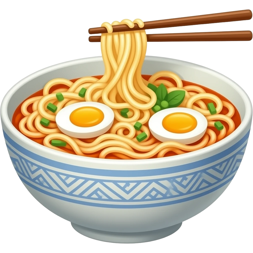 Some delicious noodles emoji