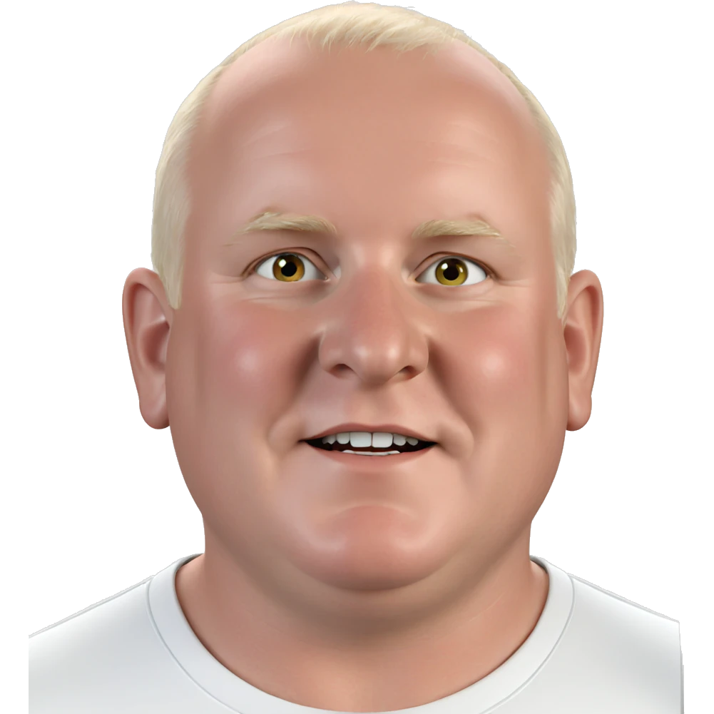 bald boy smiling portrait emoji