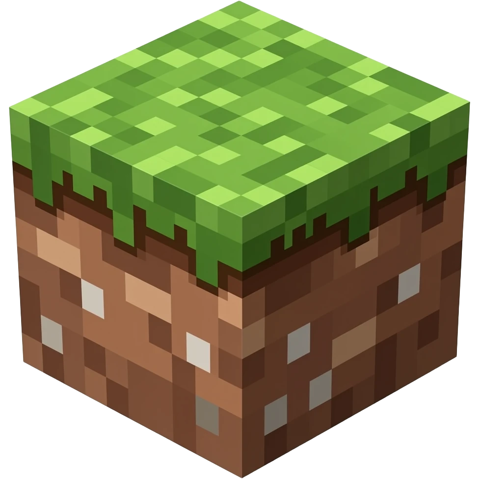 Minecraft Tuff Block emoji