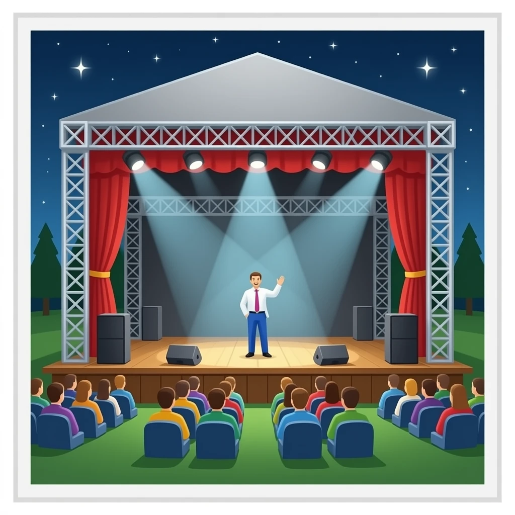 Concert Stage emoji