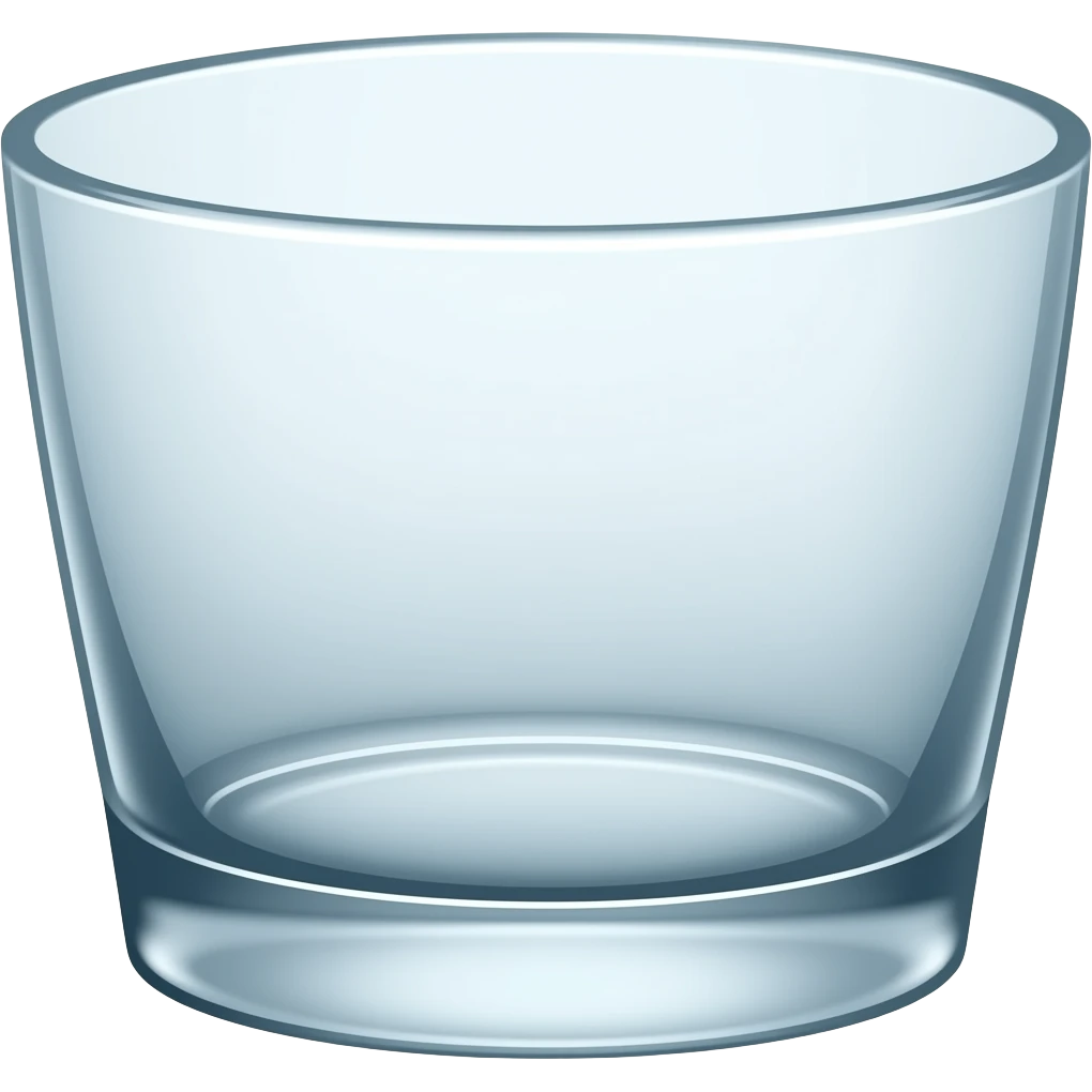 glass empty emoji
