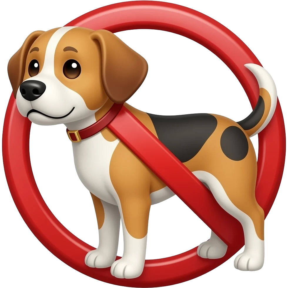 Chien qui dis nonnnn emoji