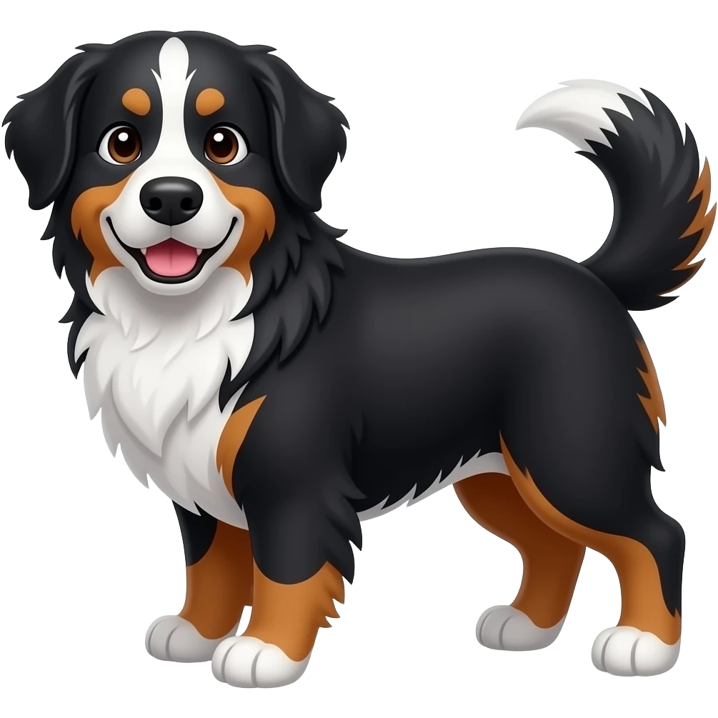 Simba The Bernese Mountain Sog emoji
