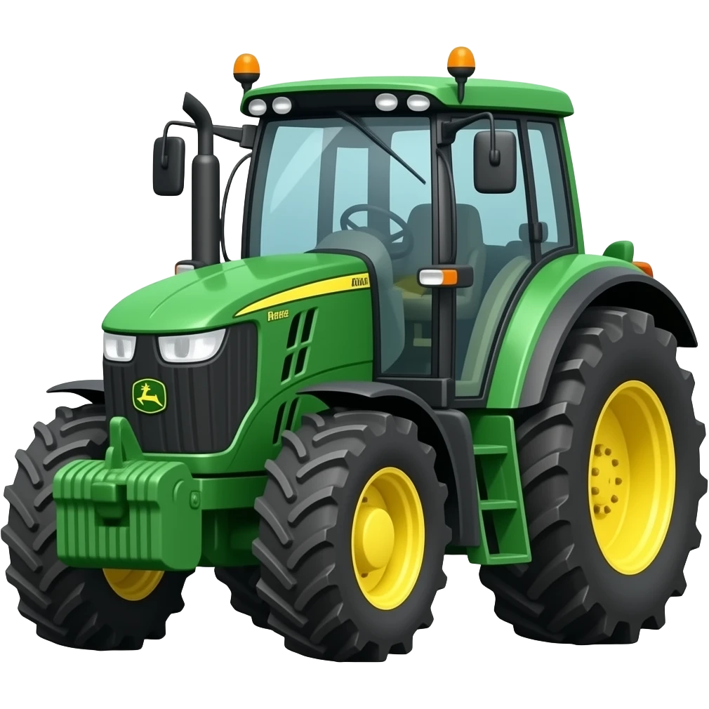 John Deere tractor emoji
