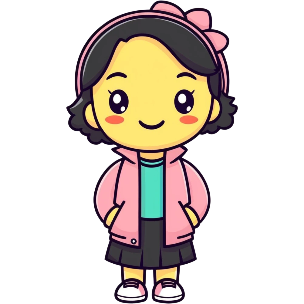 Chica Rosa emoji