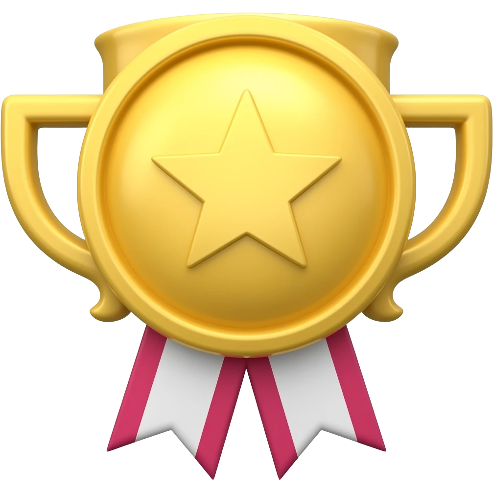 3D prize icon emoji