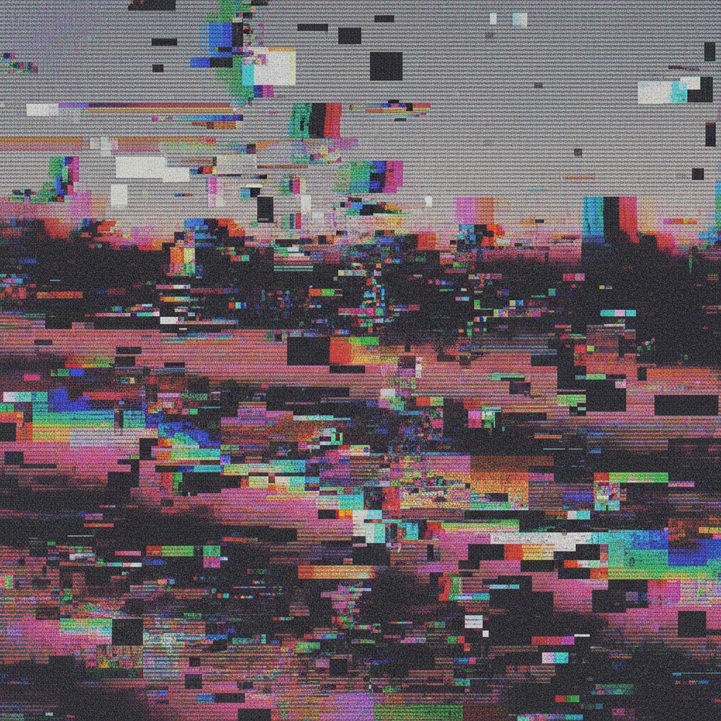  Glitch texture emoji