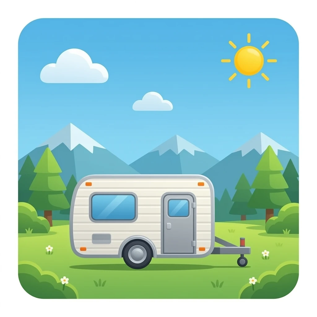 flat trailer emoji