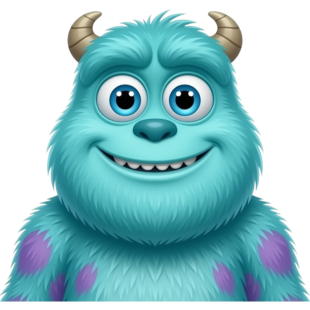 Monster Inc Cute Girl emoji