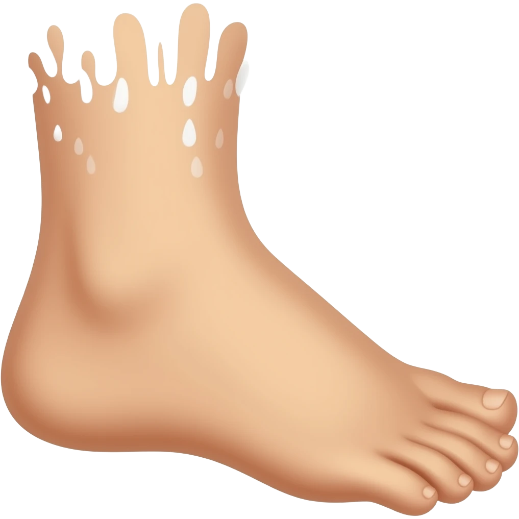 foot emoji