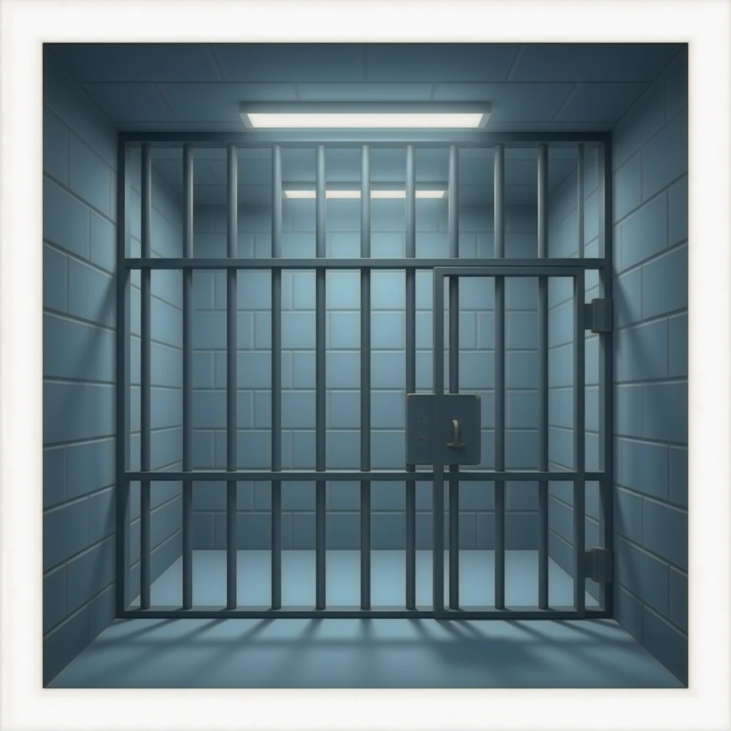 the prison cell emoji