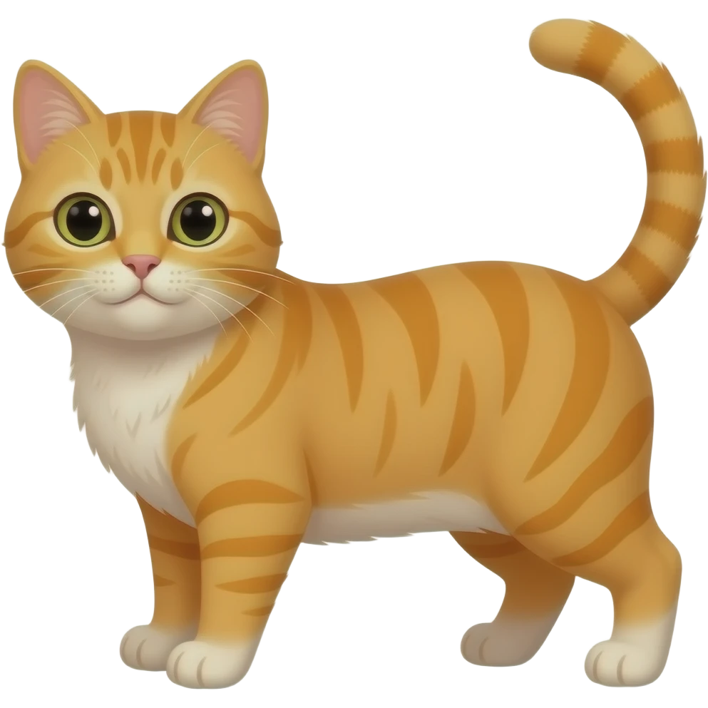 orange cat emoji