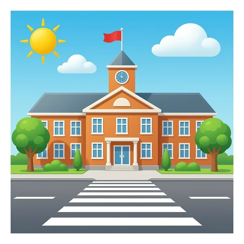 School Crossing emoji