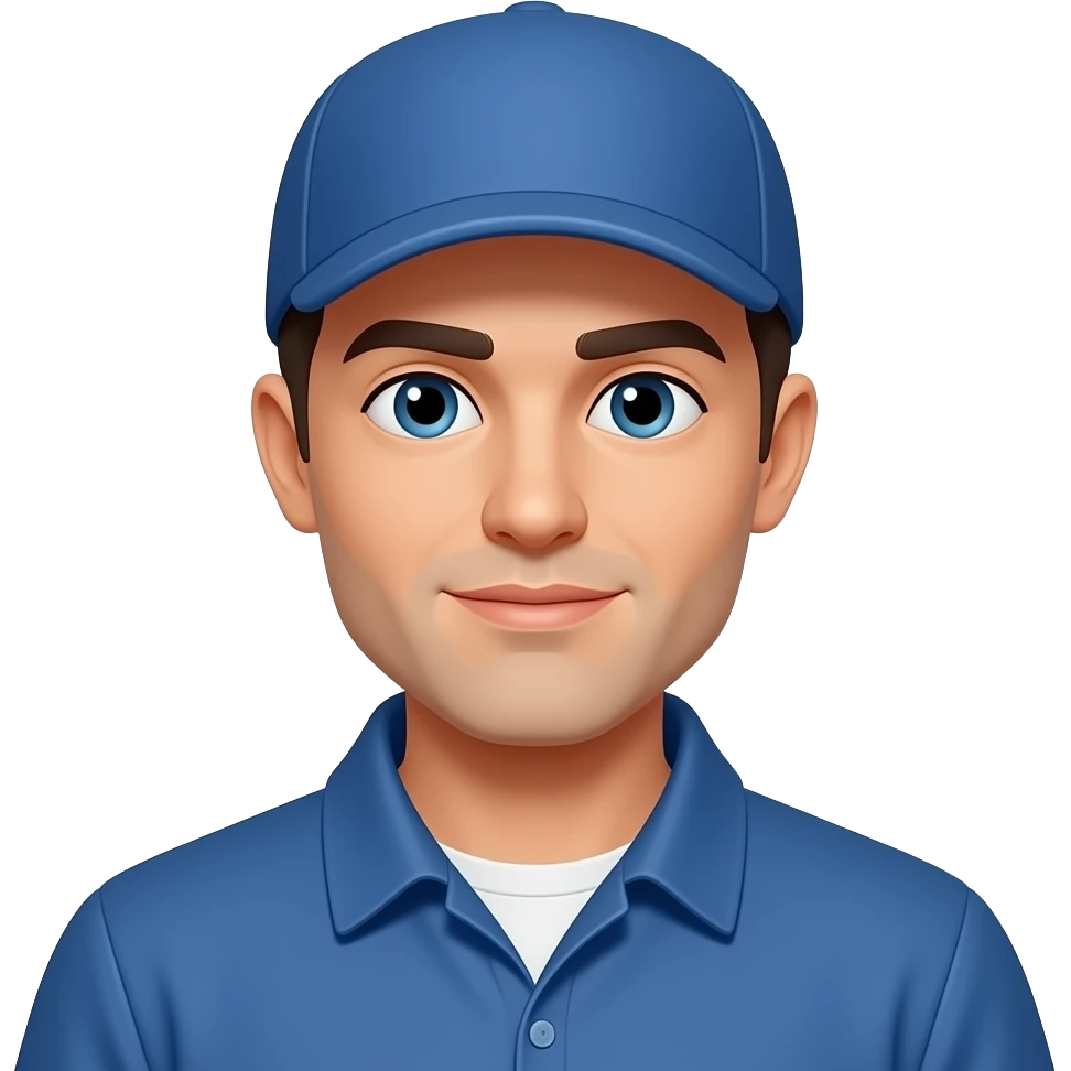 blue collar worker emoji