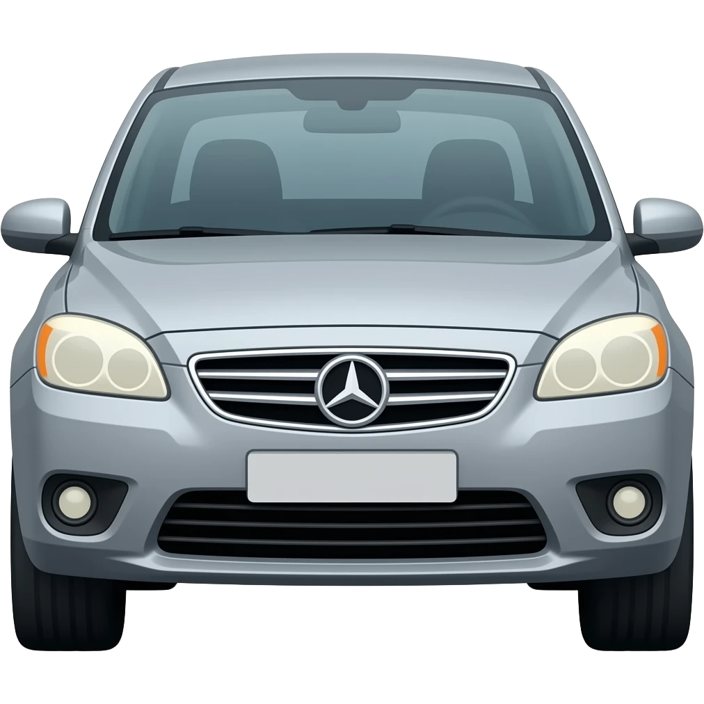 Grey car emoji emoji