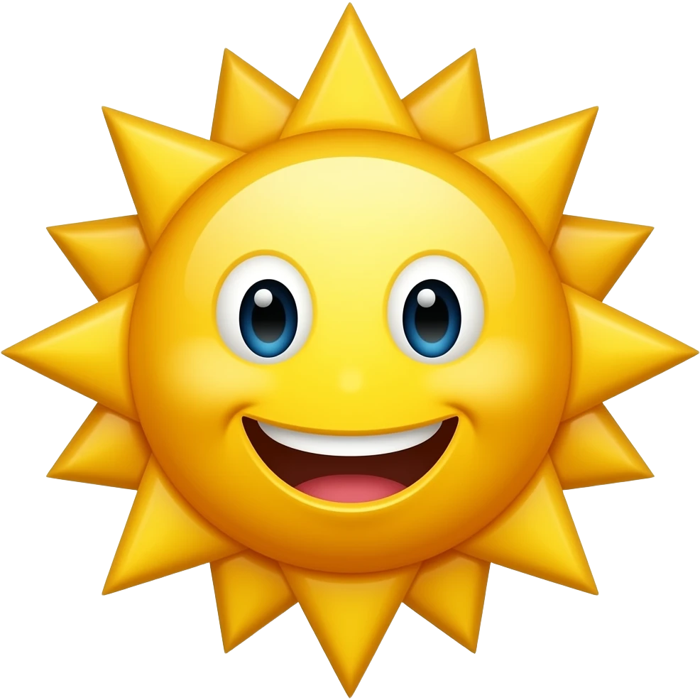 Emojis.com do Sr. Sol emoji