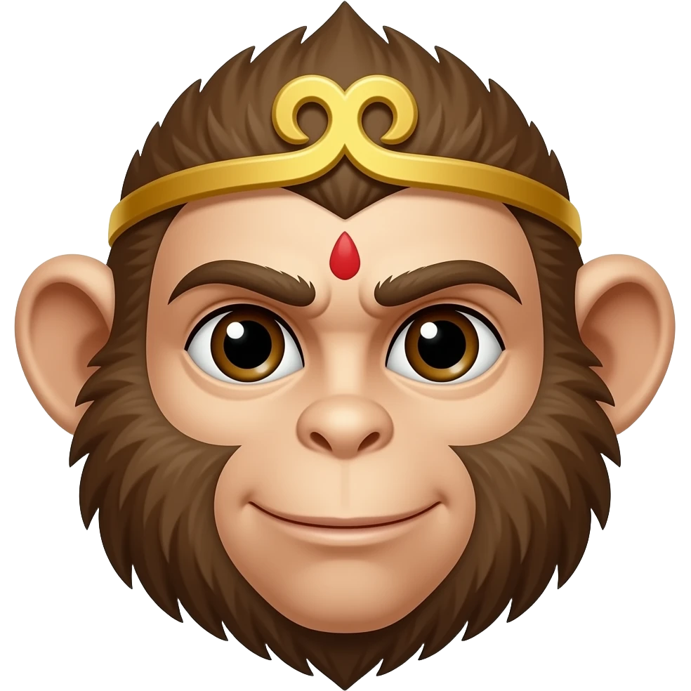 Hanuman (monkey god) emoji