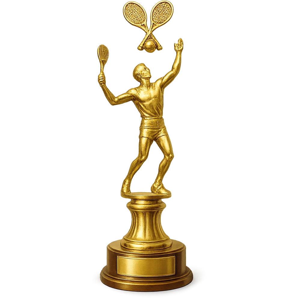 tennis trophy emoji