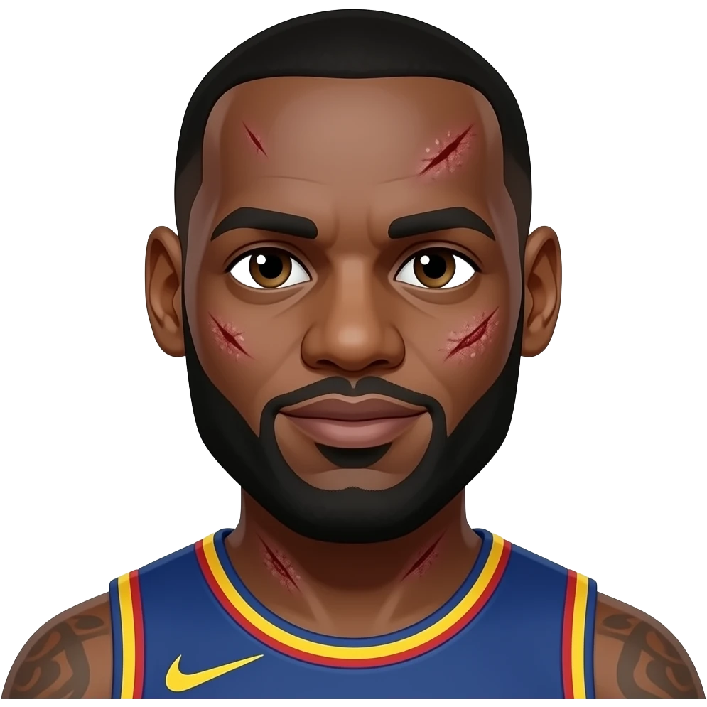 Lebron James bactéria emoji
