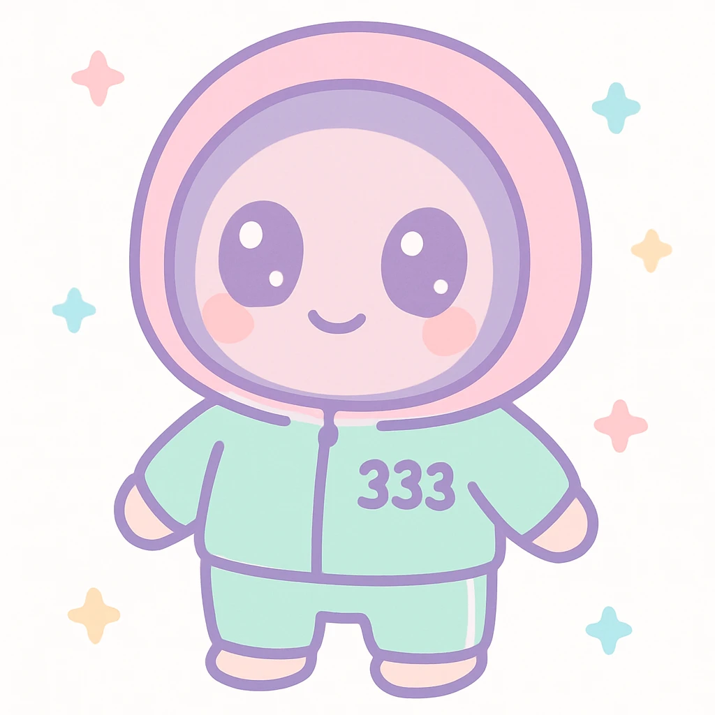 Player 333 From Squid Games  emoji