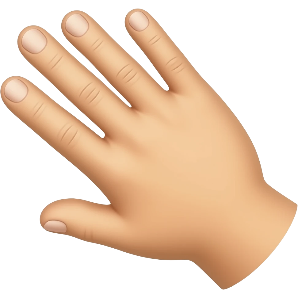 Hand emoji
