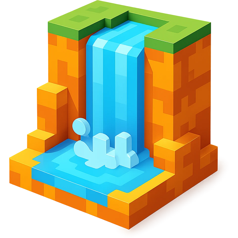 waterfall emoji