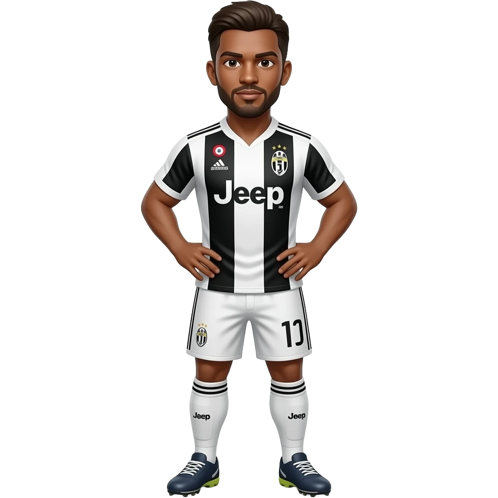 Juventus football player emoji