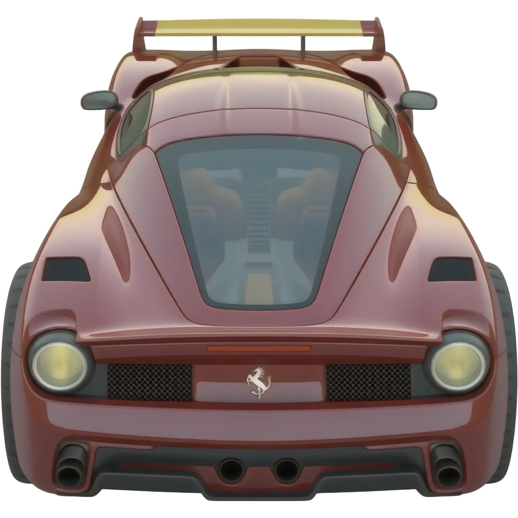 Ferrari car structure emoji
