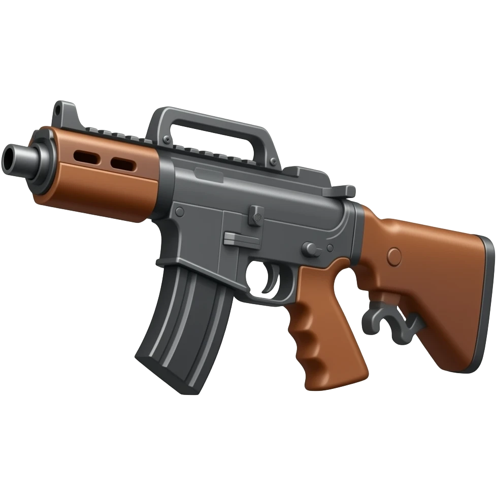 Quiero uno de una metralleta emoji