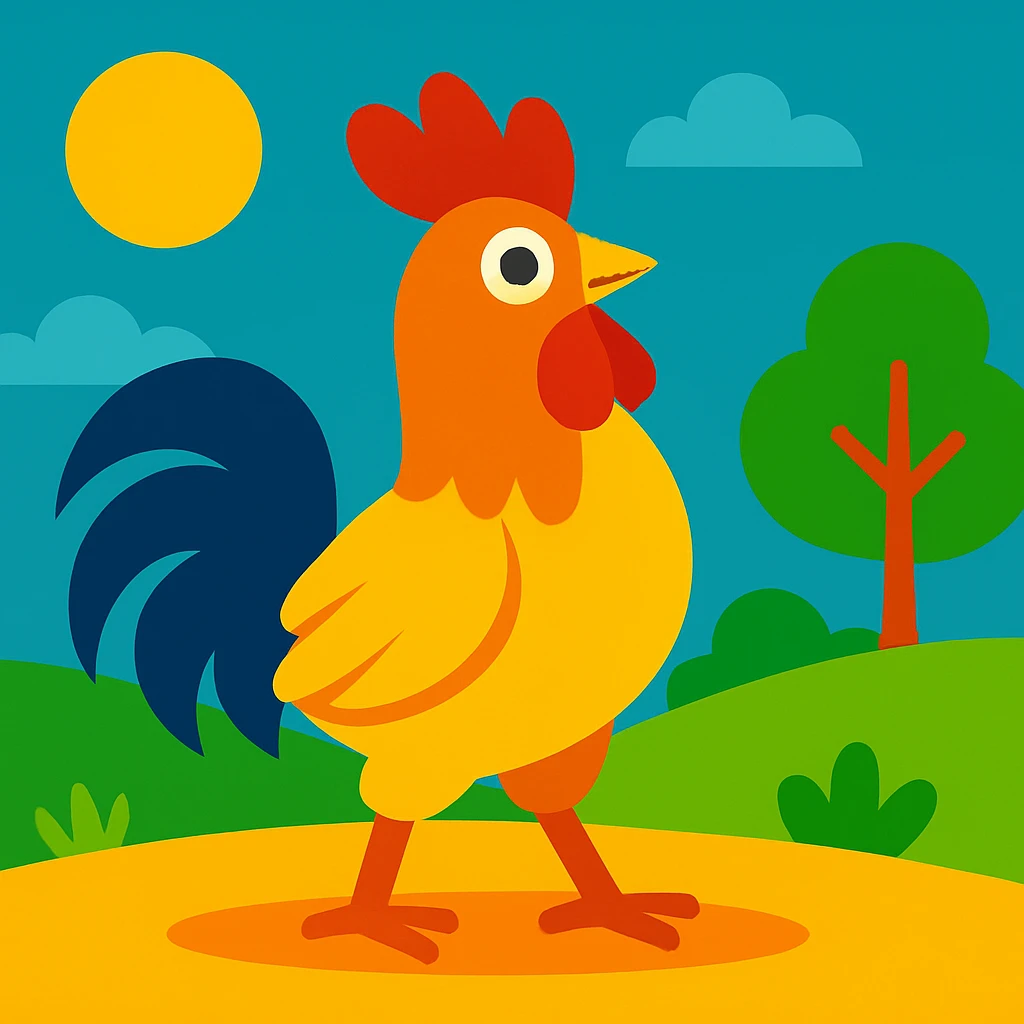 Rooster emoji