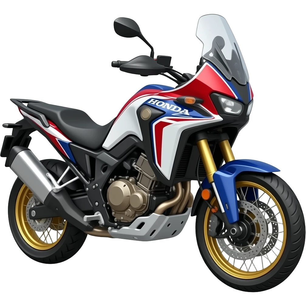 Honda transalp 750 2024 tricolor emoji