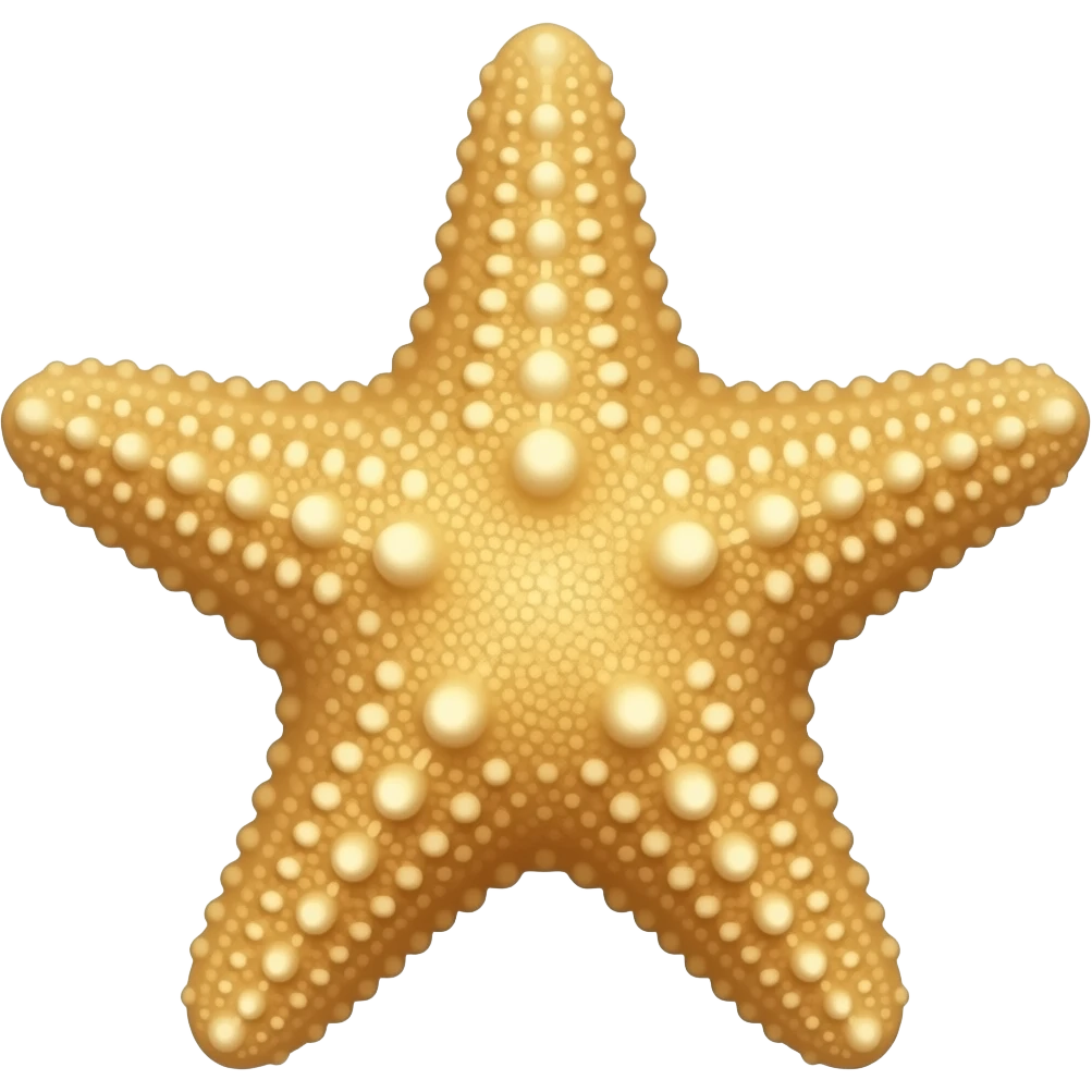 Limp starfish emoji