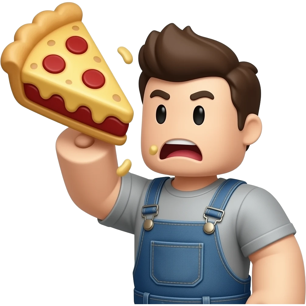 Roblox Noob levando torta na cara emoji