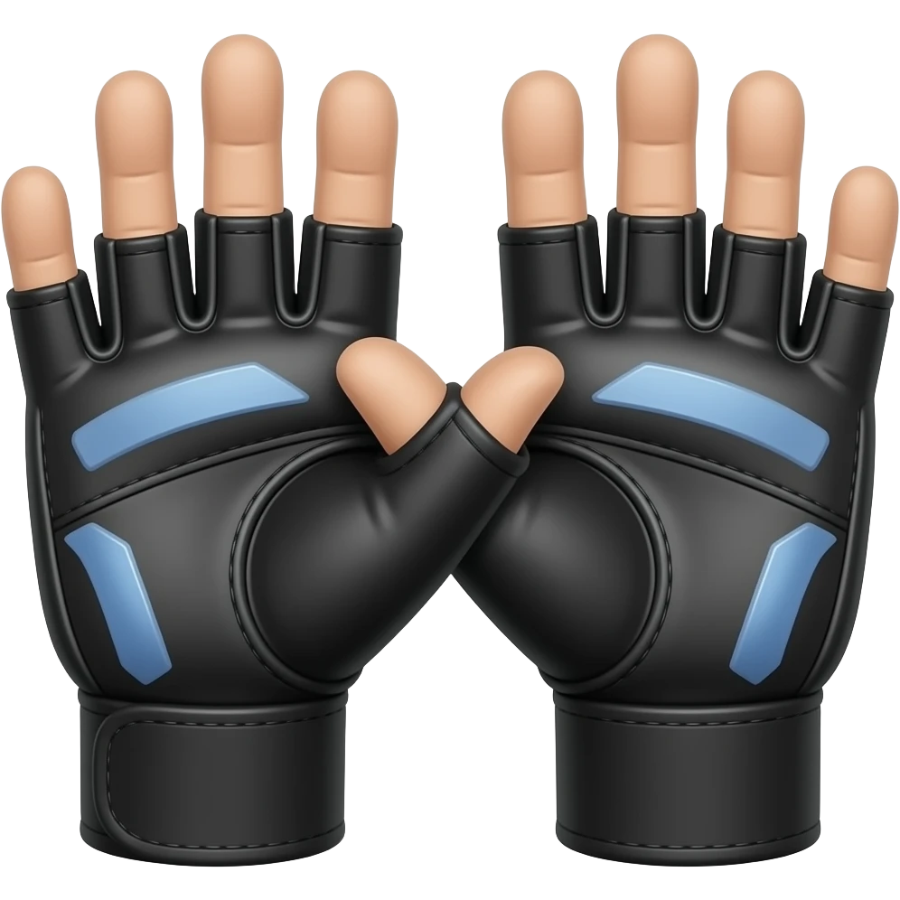 gym wearable gloves emoji