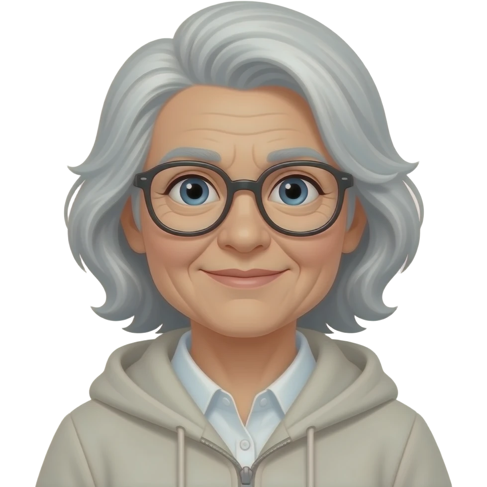 elder female emoji