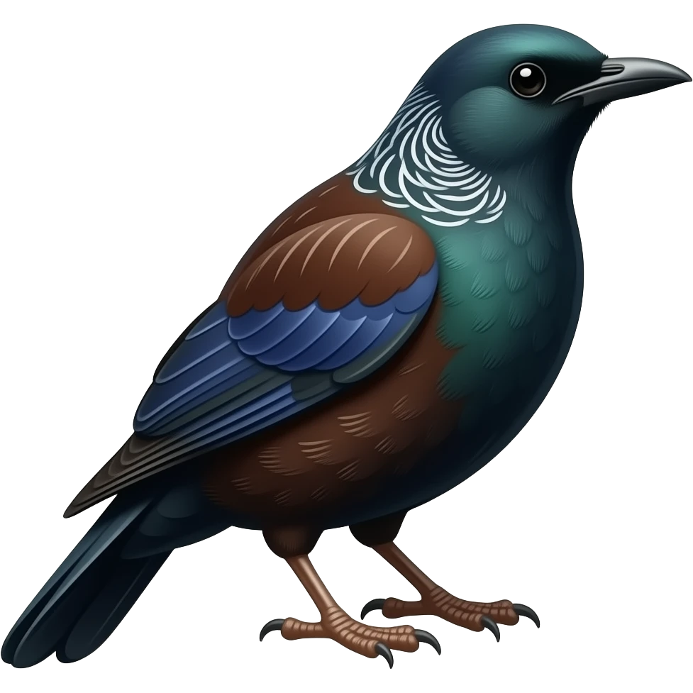 new zealand tui emoji