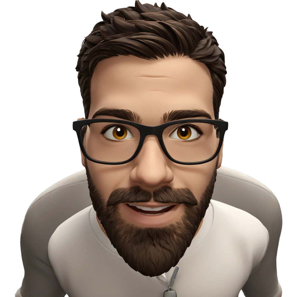 confident boy in white shirt emoji
