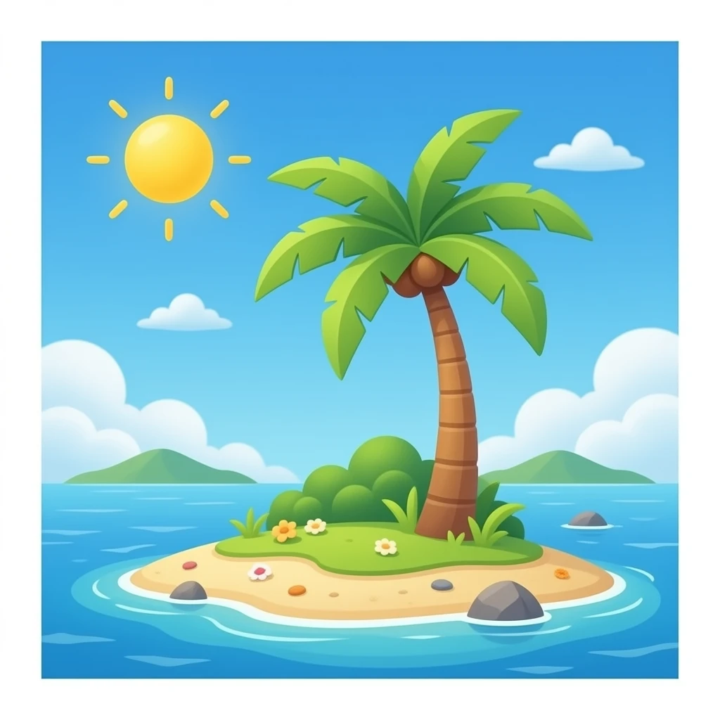 Island emoji emoji