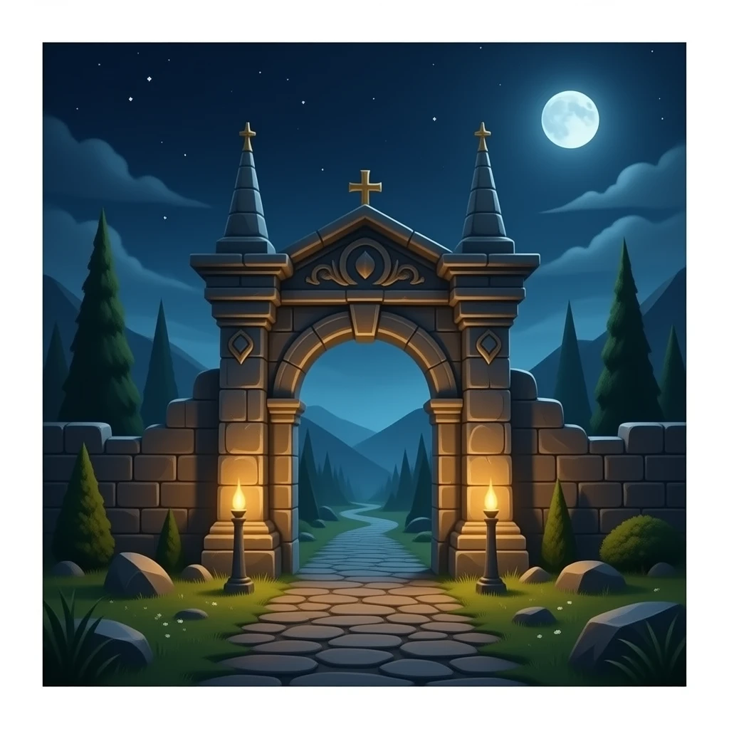 Oblivion gate from elder scrolls 4 emoji