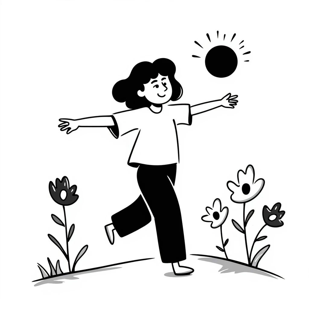 A girl emoji