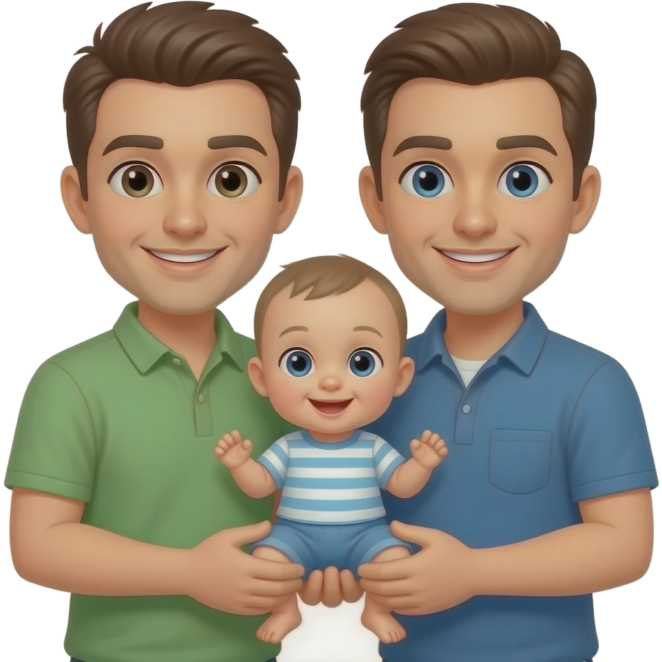 Gay + 👬 = bebê emoji