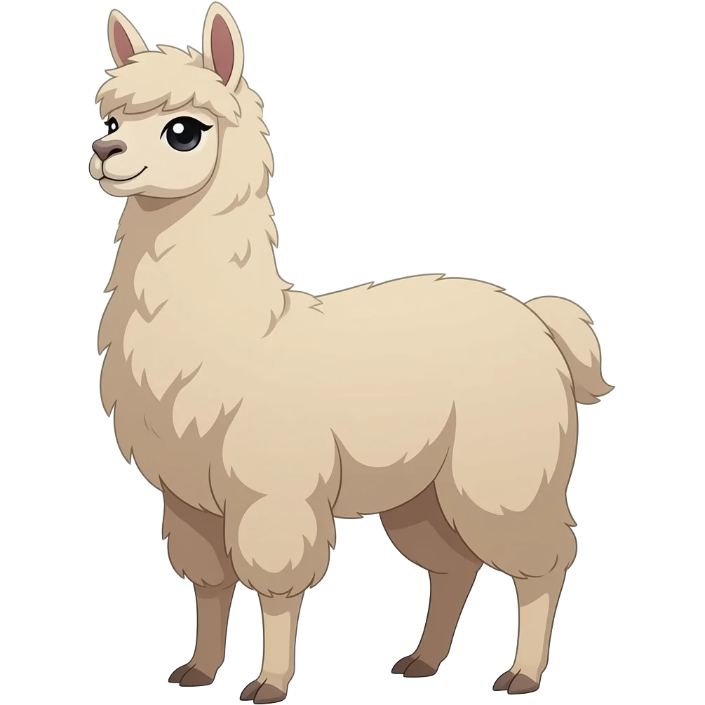 anime llama emoji