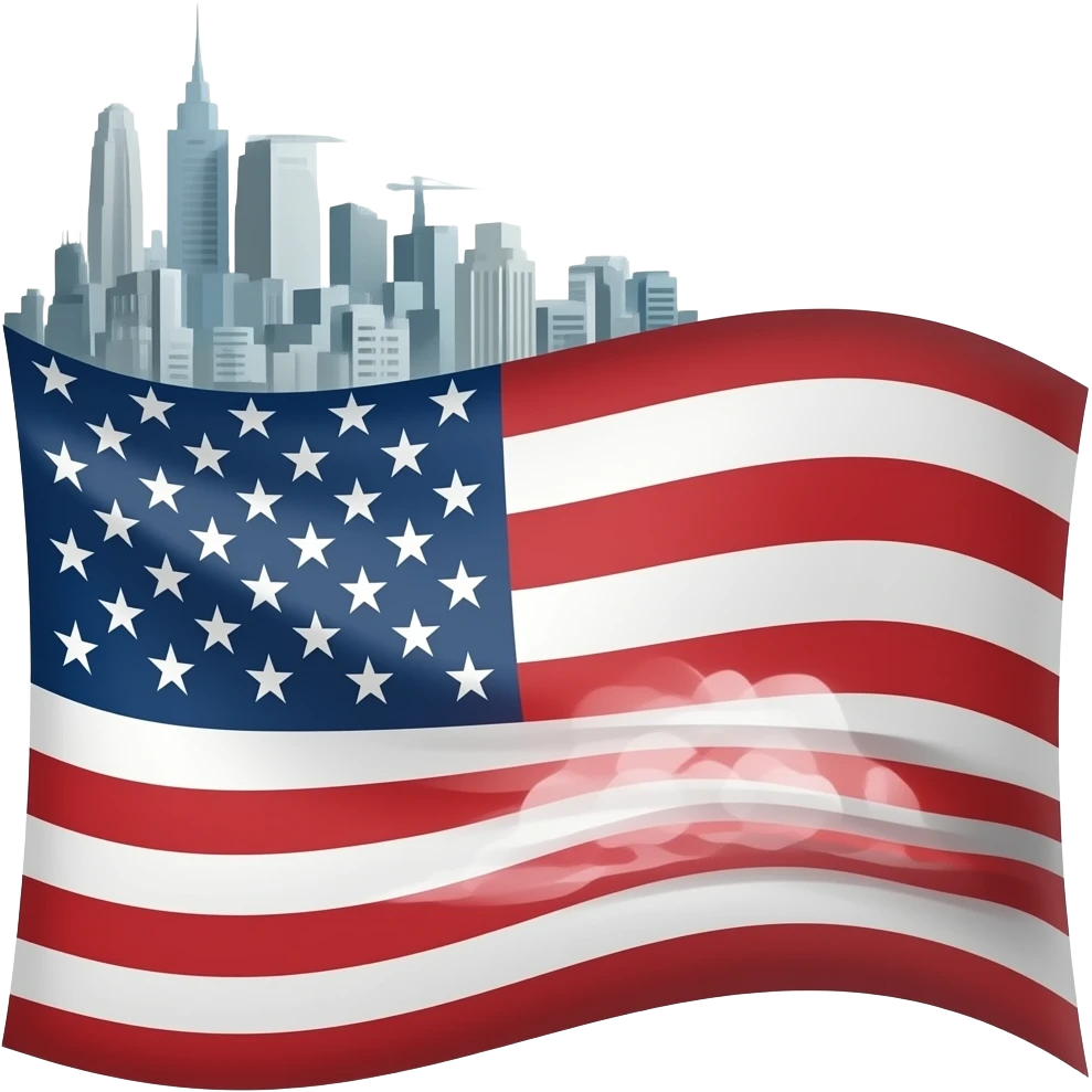 A flag of underground city emoji