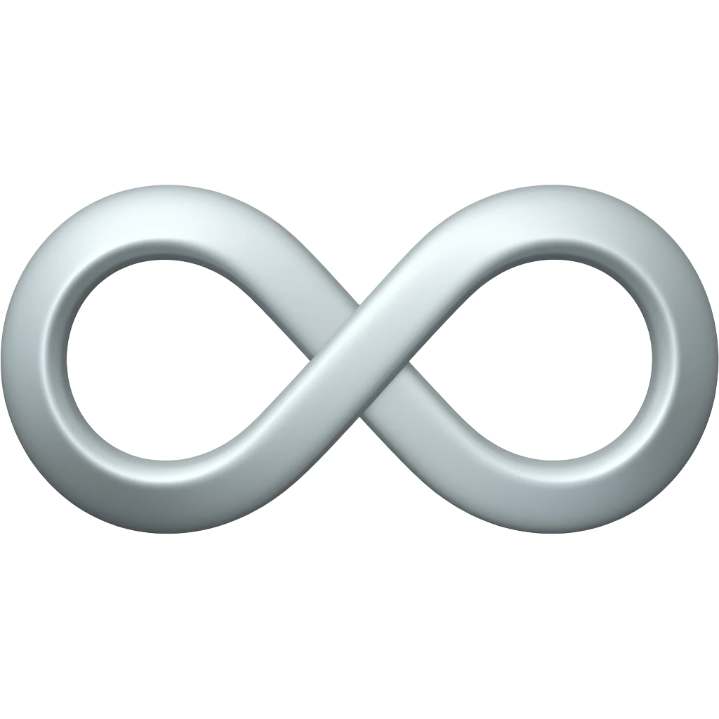 Infinity emoji