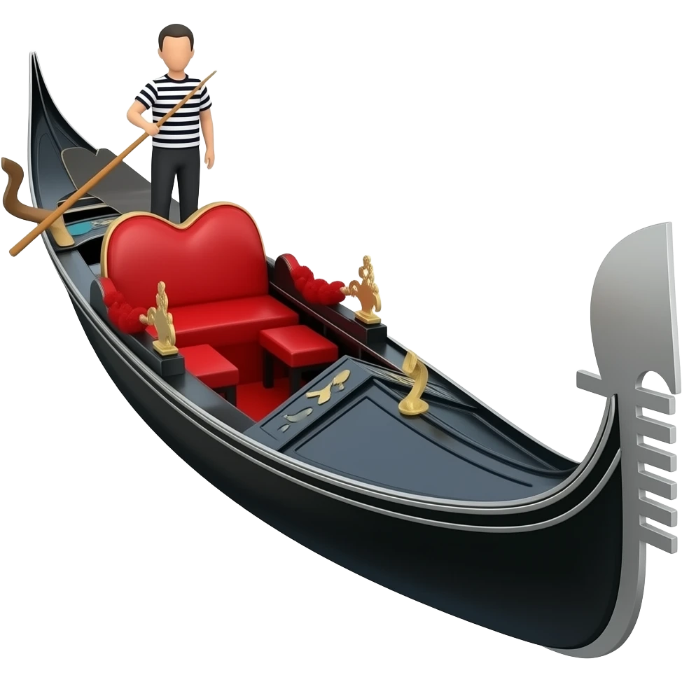 Quiero un emoji de una gandola emoji