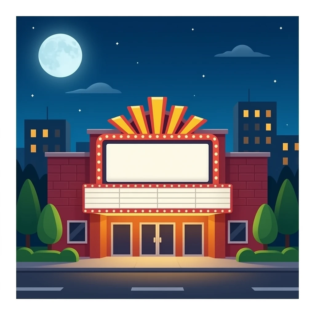 movie theatre emoji