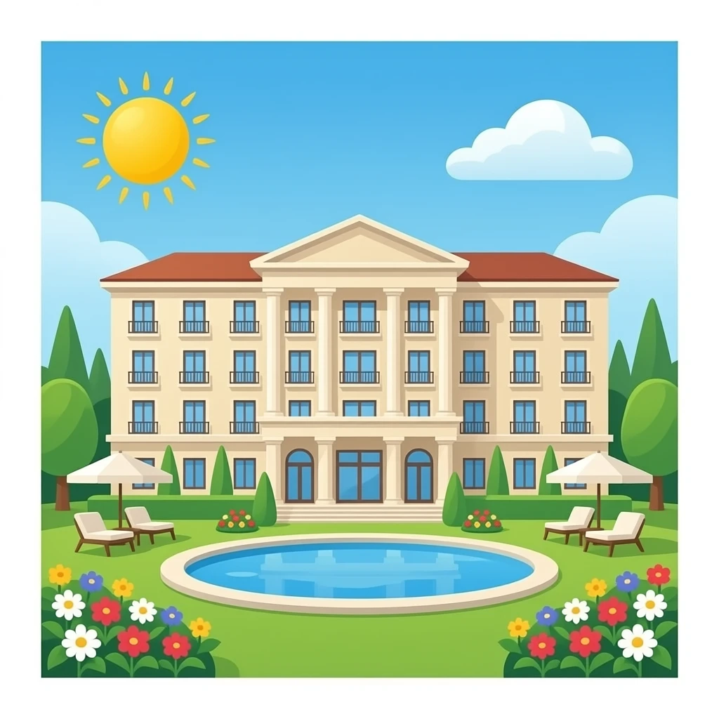 Expensive hotel emoji